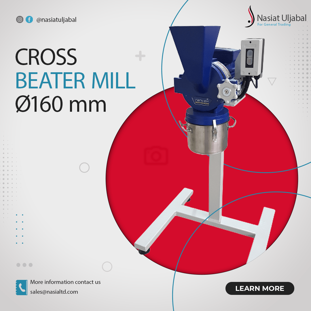 CROSS-ROTOR GRINDER Ø160 mm