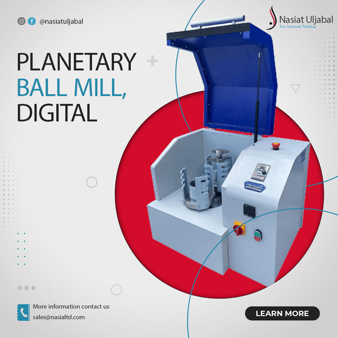 PLANETARY BALL MILL, DIGITAL